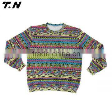 Colorful Crewnceck Sweatshirt ,Sublimation Custom Cheap Men's Sweatshirt Wholesale photo-5