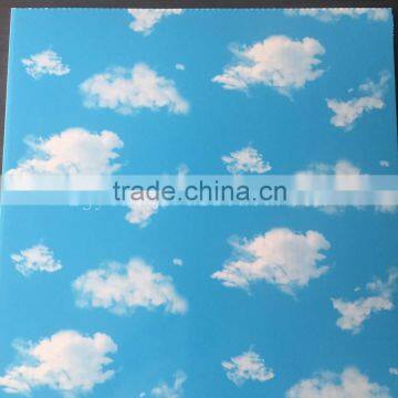 hot sale 595mm*595mm PVC ceiling tile in Middle East market