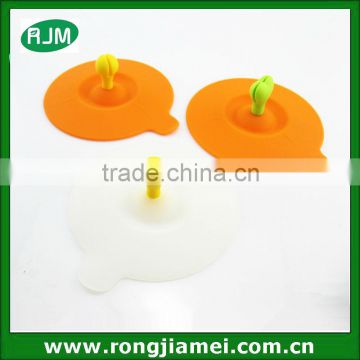 Eco-freindly Flexiable customized silicone cup lid