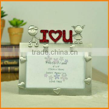 Zinc alloy metal crafts 6-inch metal frame frame manufacturers spot wholesale L510P