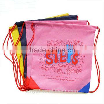 Polyester Drawstring shopping Bag