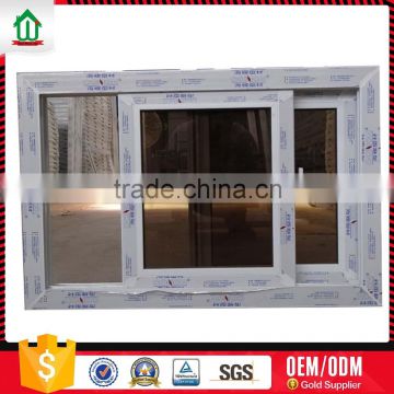 Factory Direct Price Newest Products Customize Pvc Sliding Tinted Glass Window