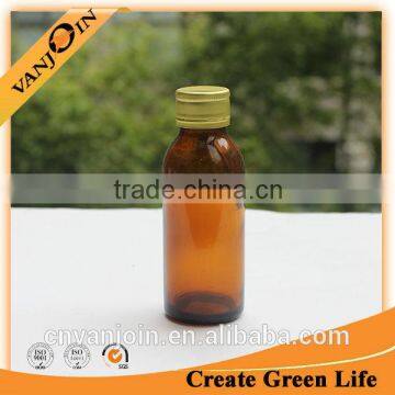 110ml Amber Glass Maple Syrup Bottle