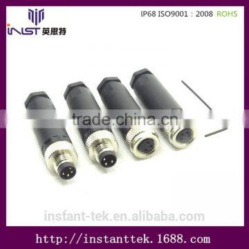 INST M8 Sensor 180degree Screw Mating (Molded With Cable) Connector photo-3