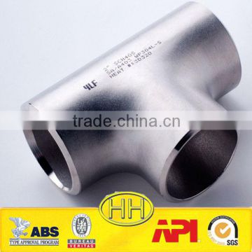 pipe fitting stainless steel 321 steel tee