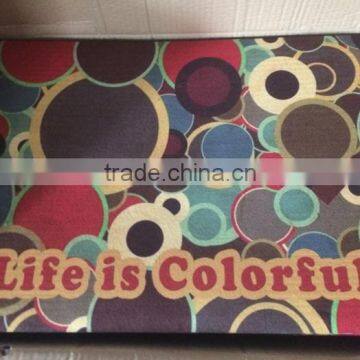 Non-woven Printing Waterproof Rubber Mat photo-3