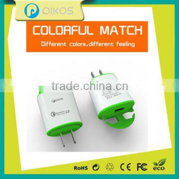Factory Direct Sale 5V 2.1A Dual USB AC to DC Laptop Travel Adapter