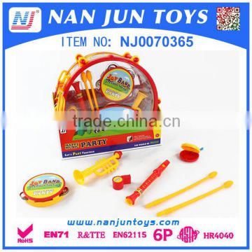 Musical instrument plastic mini drum set for kids