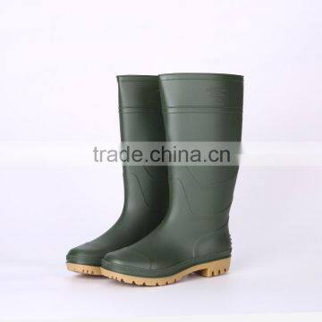 Wholesale simple style plastic pvc rain boots without steel toe, waterproof rain boot covers