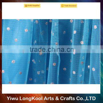 2016 New Wholesale Girls Tulle Frozen Tutu Dress Sky Blue Princess Dress photo-4