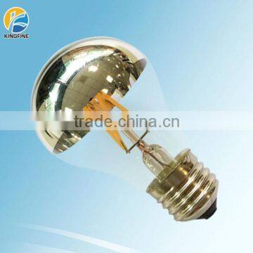 A60 Crown Silver Mirror Top Reflector LED Filament Bulb 4w 5w 6w 8w edison bulb