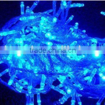 blue twinkle christmas led string light