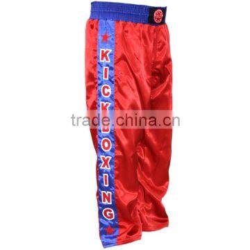 Red Kick Boxing Trousers