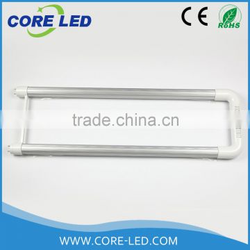 G13 U shaped t8 led tube light 18W 2ft CE 30,000H lifespan