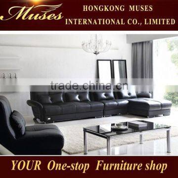 2015 NEW design leather sofa bed HS0084