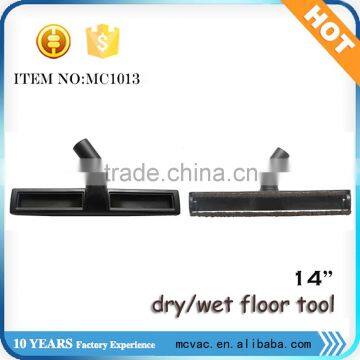 14" length to dry/wet floor brush for vacuum cleaner parts