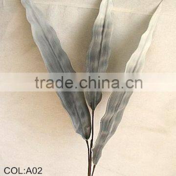 Handmade wraped artificial leaf stem braches 35" Artificial foam Flower branches Succulent for home decorations