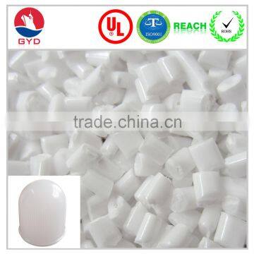 UL Certificated Fire Retardant Grade Plastic Raw Material PC Resin.
