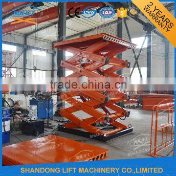 3000kg stationary hydraulic scissor lift