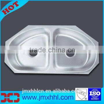 New arrival cUCP approval 9047A 16/18 gauge inox ss kitchen inset single bowl undermount stainless steel sink