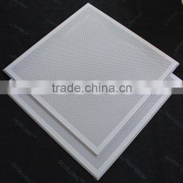 Dia1.8mm Perforated Aluminum Flase Metal Lay In Ceiling Tiles 600x600mm photo-3