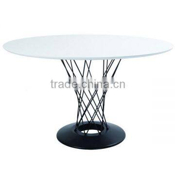 hotel dining table/plating top with stainless base/dining room home furniture