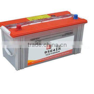 besch battery 14.4v battery cars china price starter battery 12v 100ah N100/95E41R