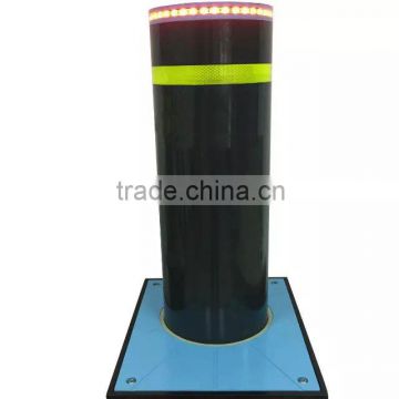 Automatic out door Traffic forbidden pillars lifter station with LED light Max. 100-1000mm 12v linear actuator IP65