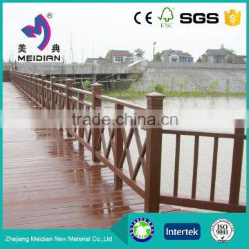 Environmental friendly Weather resistant WPC wood plastic composite fence panels