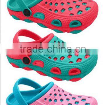 2016 colorful eva clogs sandals shoes for kids