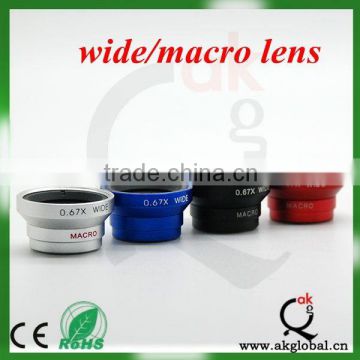 Wide Angle Macro lens Mobile Phone Camera Lens Cell Phone Lens