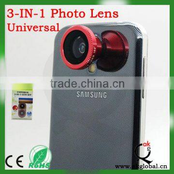 fisheye lens for iphone/smartphone fisheye magnet lens