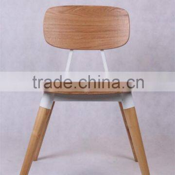2016 New Design Restaurant Furniture Walnut/Ash Wood Dining Chair photo-5
