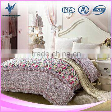 England style custom printed duvet cover bed sets