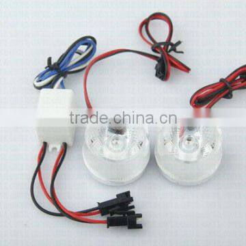 2w led motorcycle light/decorative Lamp with red,blue,green,pink color for motorcycle