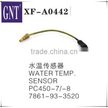 7861-93-3520 excavator PC450-7 PC450-8 Water temperature sensor