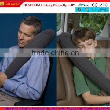 Cheap wholesale inflatable car neck pillow