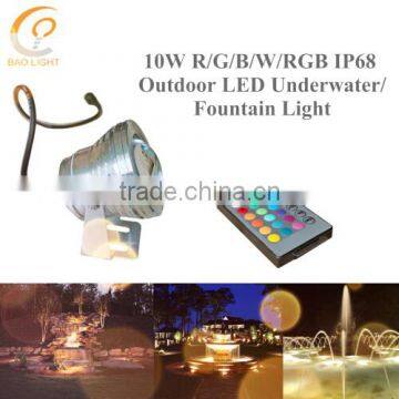 10W RGBW Led Swimming Pool Light Remote Control 12V 24V 220V IP68 Waterproof Pool Light Globes photo-4