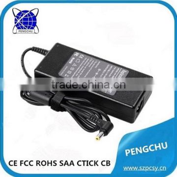 24v 3a desktop power adapter 72W CE FCC ROHS Certified