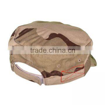 Desert Camo Enzyme Washed Men Military Cap photo-4