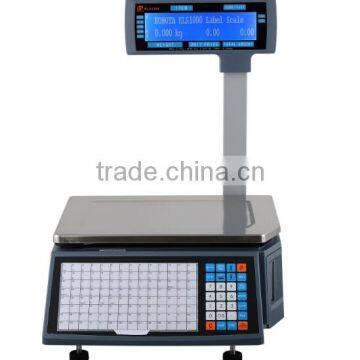 Hot Selling Commecrial Thermal Barcode Label Printeing Scales Machine HLS1000