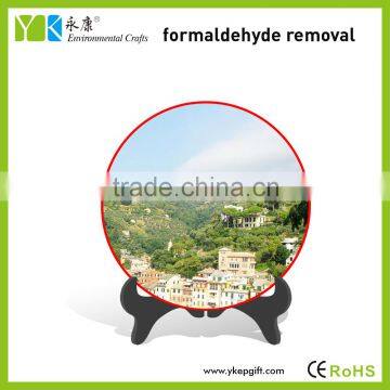 Promotional wholesale beautiful plate art and craft for friends,family