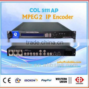 COL5111AP MPEG-2 IP Encoder,digital headend