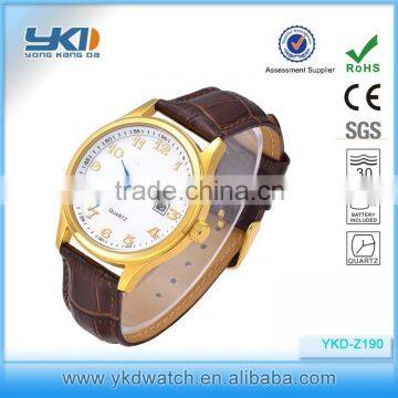 wholesale hot products 18k rose gold watch