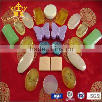 Color transparent hotel small bath soap