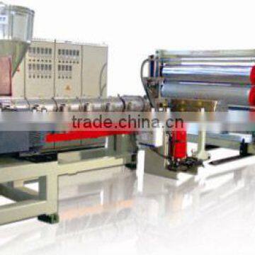 PVC plastic sheet extrusion machine