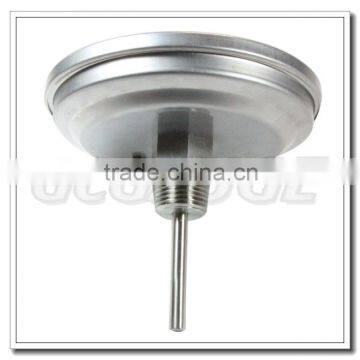 High Quality All Stainless Steel Industrial 3" Bi-metal Back Mount Thermometer 0-250 photo-4