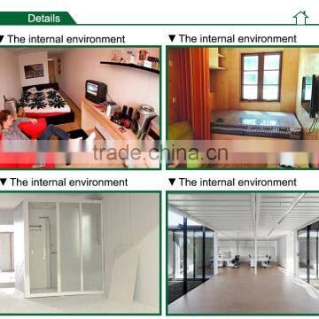 40ft Cheap Two Bedroom Design Green Container House Building photo-3