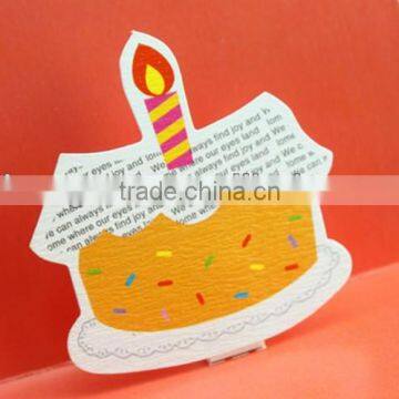 2014 top sale birthday mini greeting card