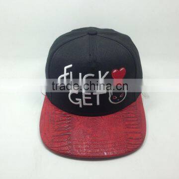 Custom hat nylon flat brim snapback hats with rope                        
                                                                                Supplier's Choice